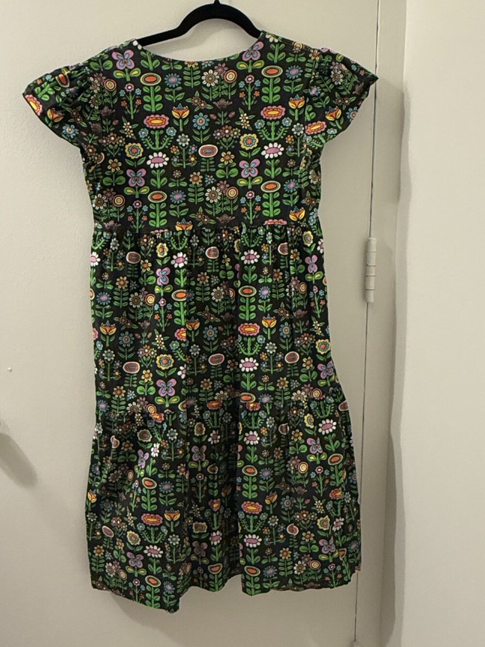 Nooworks Frida Dress in Awesome Blossoms print (Small) - Picture 5 of 5